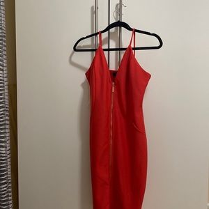 Red dress worn once